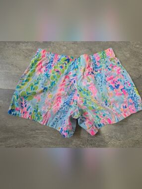Lily Pulitzer Women's Pastel Floral Shorts Size XS